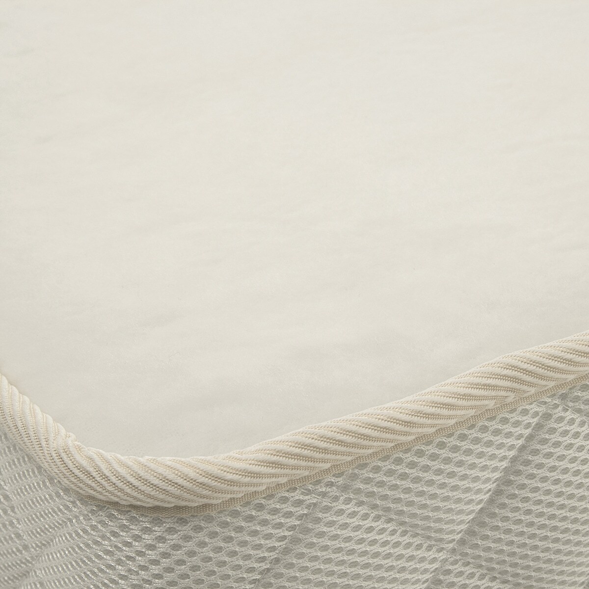 Colchão para berço de molas e fibras naturais branco Branco-3