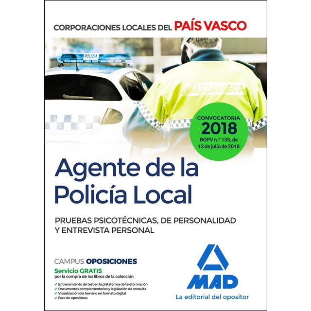 Agente de la policía local del país vasco. Pruebas psicotécnicas, de personalidad y entrevista personal.pdf