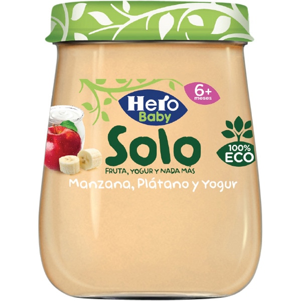 Glaschen Mit Apfel Banane Und Joghurt 100 Okologisch Glutenfrei