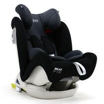 Color Negro Asalvo Silla de coche grupo 0123 Relax Fix