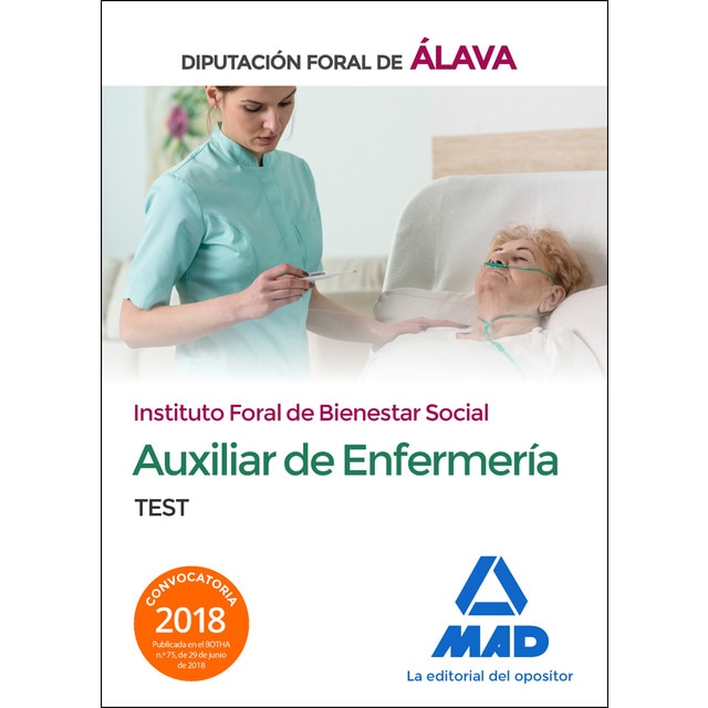 Técnico/a auxiliar de enfermería del instituto foral de bienestar social de la diputación foral de álava. Test.pdf