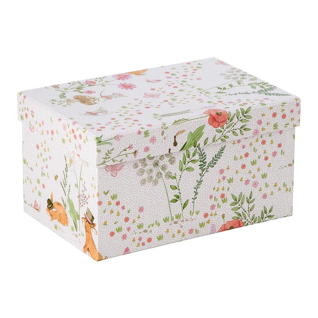 Caja de cartón Campo de flores Mini Home - El Corte Inglés