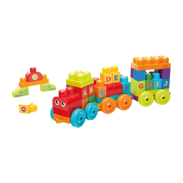 Tren musical ABC juguete de bloques de construcción para bebé MEGA Bloks
