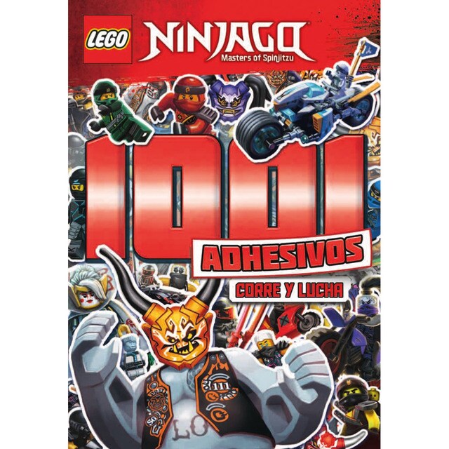 LEGO NINJAGO. 1.001 adhesivos: Corre y lucha.pdf