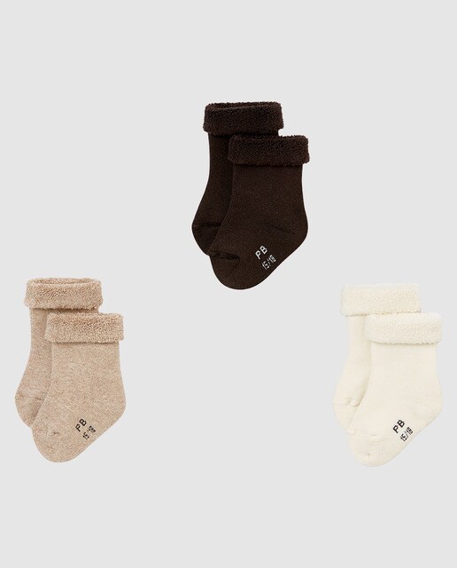 Pack de meias de bebé Petit Bateau multicolor