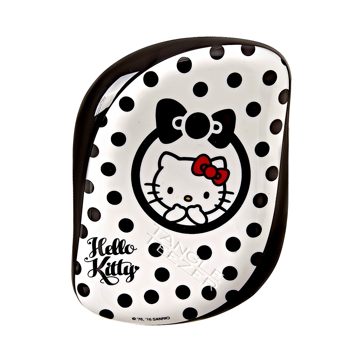 Escova de Cabelo Compact Styler Hello Kitty Tangle Teezer - Branco e Preto 2