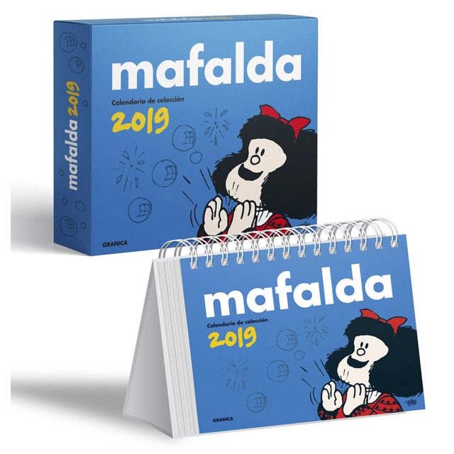 Descarga el calendario 2019 de Mafalda para imprimir
