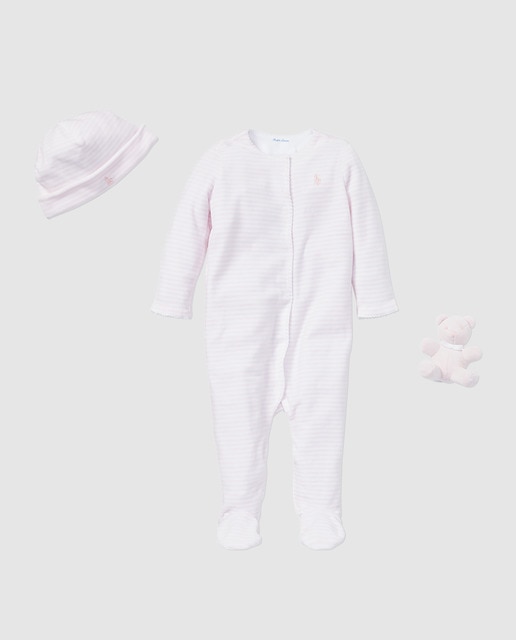 ralph lauren baby girl pajamas