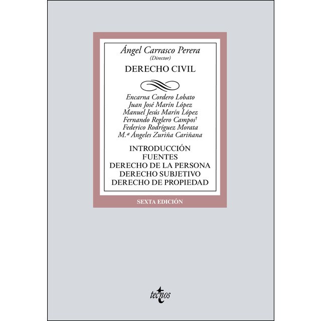 Derecho civil: Introducción. Fuentes. Derecho de la persona. Derecho subjetivo. Derecho de propiedad.pdf