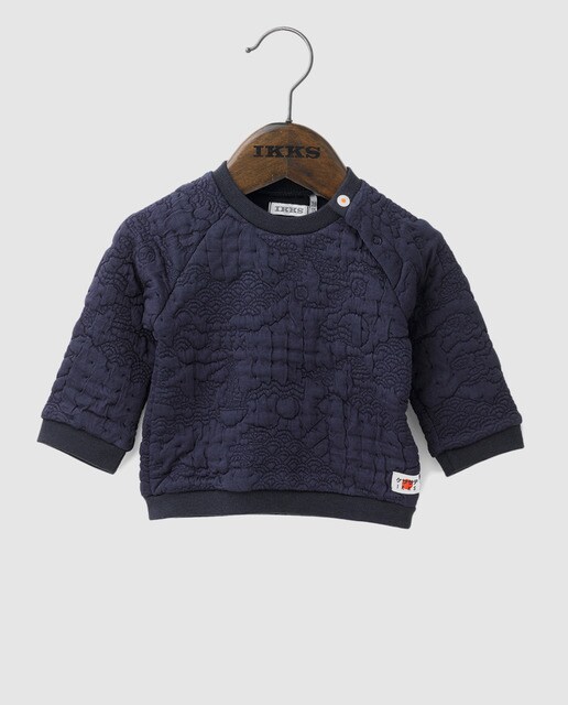 Sweatshirt de bebé menino IKKS azul