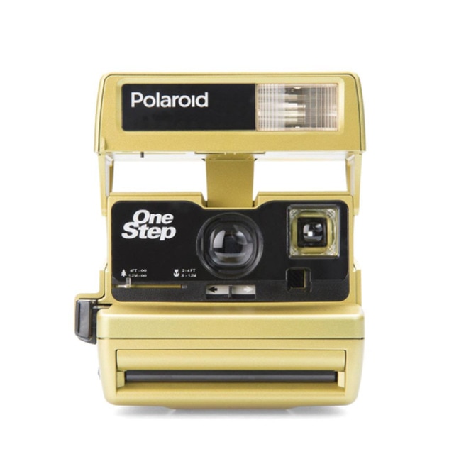 Cámara Polaroid 600 Dorada