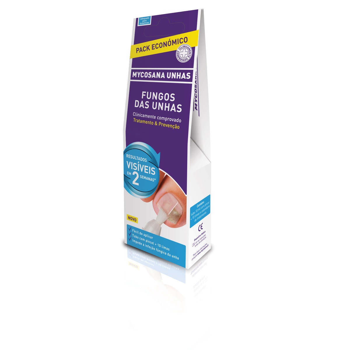Imagem 0 de Tratamento Fungos nas Unhas 10 ml + 10 limas Mycosana
