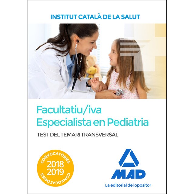 Test del temari transversal per a la categoria de facultatiu/iva especialista en pediatria i les seves àrees especifiques de l institut català de la salut.pdf