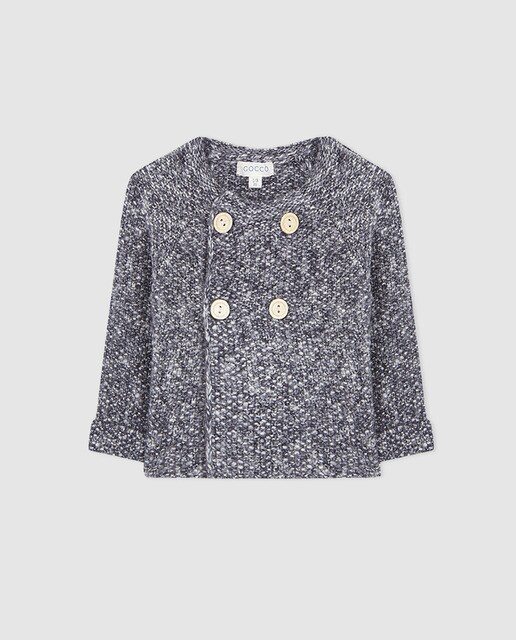 Casaco de bebé Gocco cinzento