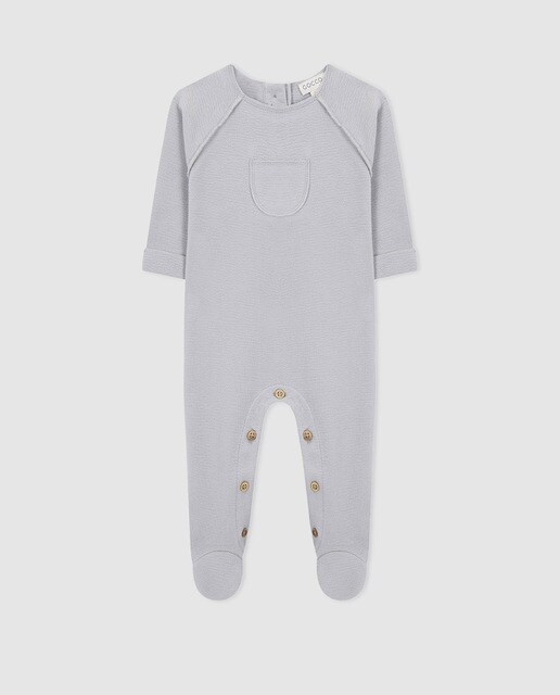 Babygrow de bebé menino Gocco cinzento