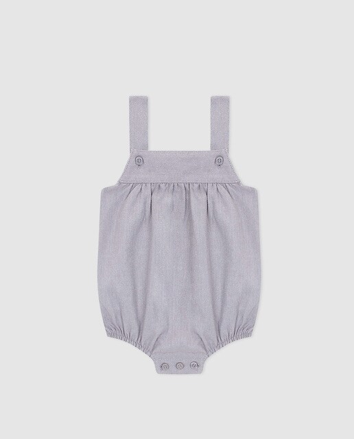 Babygrow de bebé Gocco cinzento