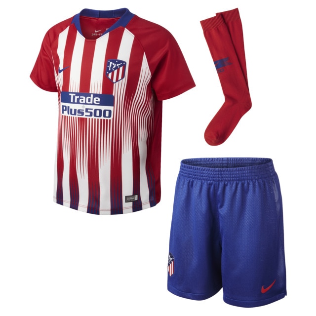 Conjunto de niños 1ª equipación Atlético de Madrid 2018 Conjunto de niños 1ª equipación Atlético de Madrid 2018