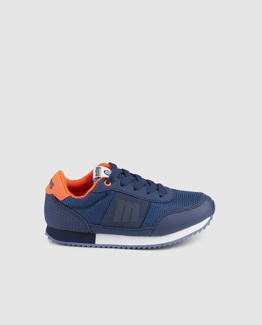 Mustang Deportivas Azul Lateral Niño Con De En Zapatillas Logo qwCPtBx