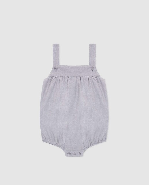 Babygrow de bebé menino Gocco cinzento