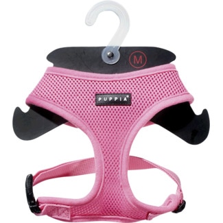 Puppia Peitoral para Cão Soft Rosa Tamanho M embalagem 1 unidade