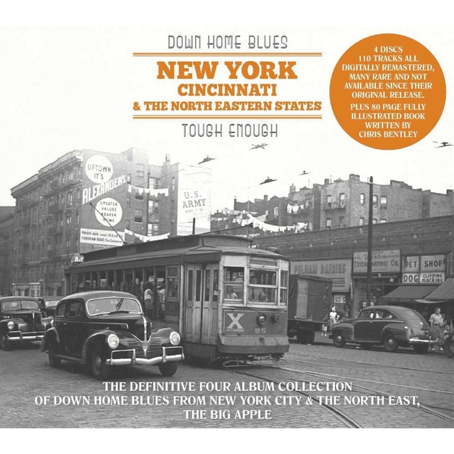 Down Home Blues New York Cincinatti and The North Eastern States  Tough Enough 4 CD