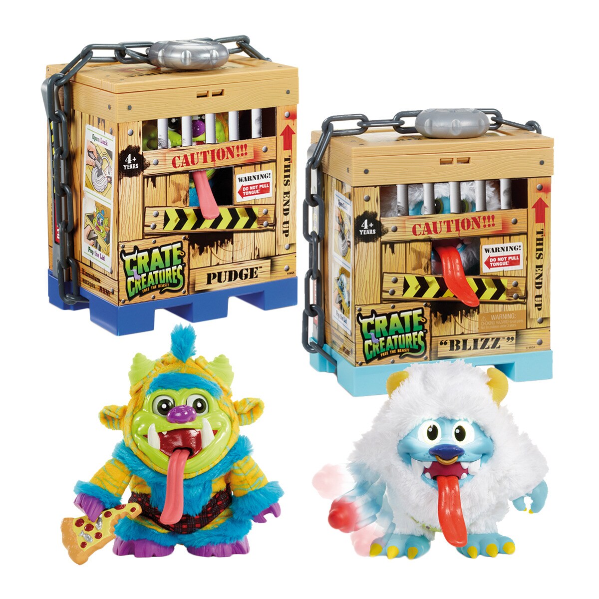 Juguete Giochi Preziosi crate creatures libera la bestia peluche interactivo multicolor con luz y sonidos surtida cre00000 blizzpudge