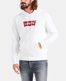 sudadera blanca levis