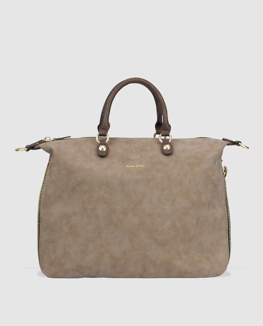 Robert Pietri Fashion El Corte Inglés Robert Pietri Taupe Handbag With An Adjule Shoulde