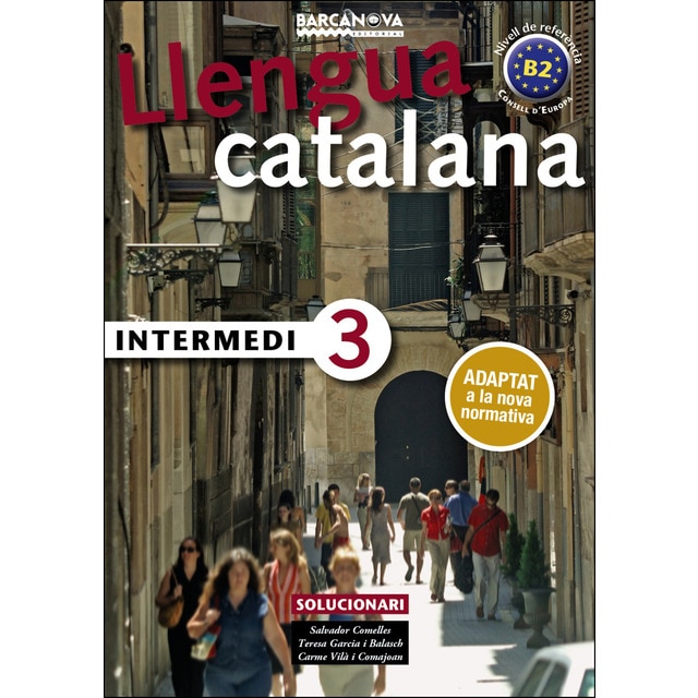 Intermedi 3. Solucionari: Adaptat a la nova normativa (Tapa blanda)