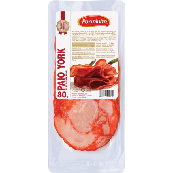 Paio York embalagem 80 g