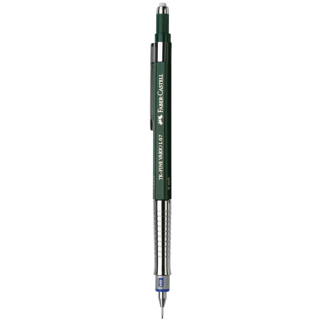 Portaminas TK-FINE VARIO L 0,7 mm para Escribir y Dibujar Faber Castell Negro.