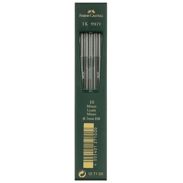 Minas TK 9071 Graduación HB Faber Castell Negro