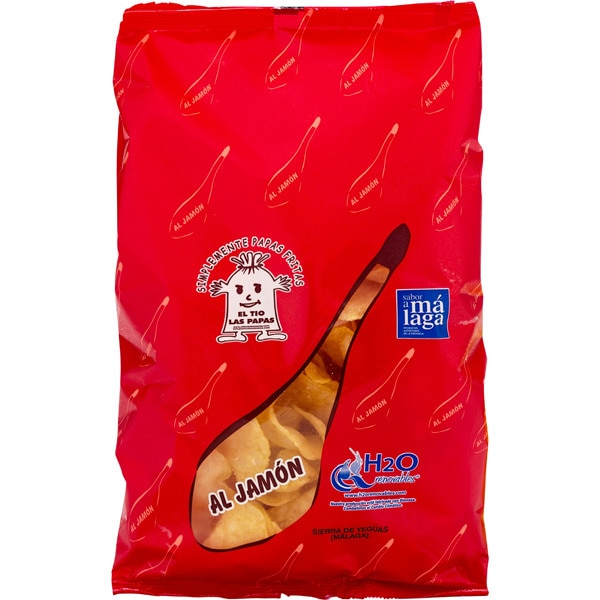 EL TIO DE LAS PAPAS patatas fritas al jamón bolsa 130 g 