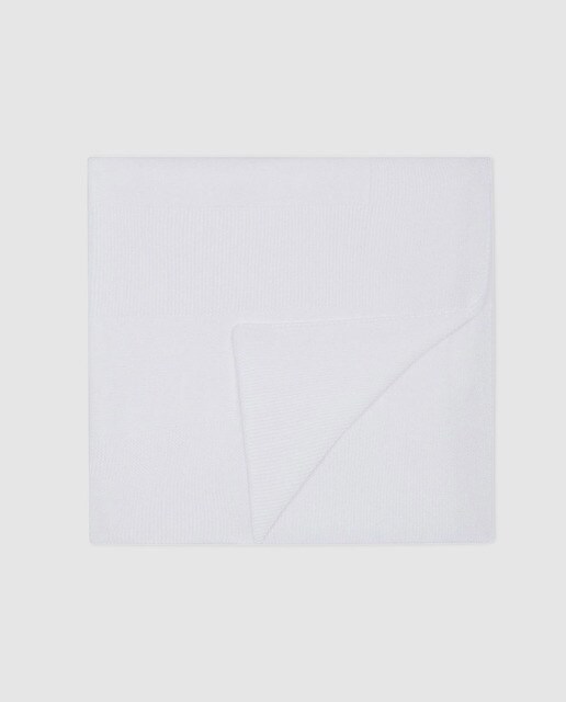 Fralda de malha de bebé Gocco branca