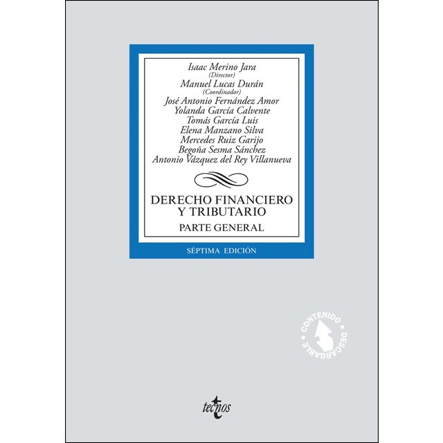 Derecho financiero y tributario: Parte general..pdf