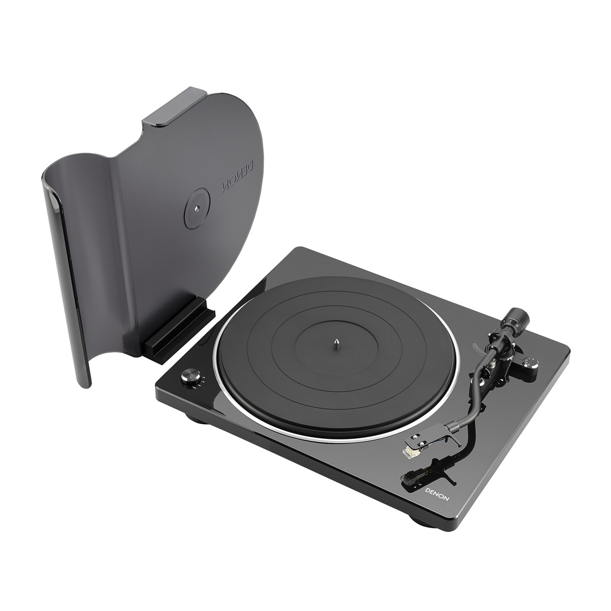 Denon - Tocadiscos Denon DP-400 de tres velocidades.
