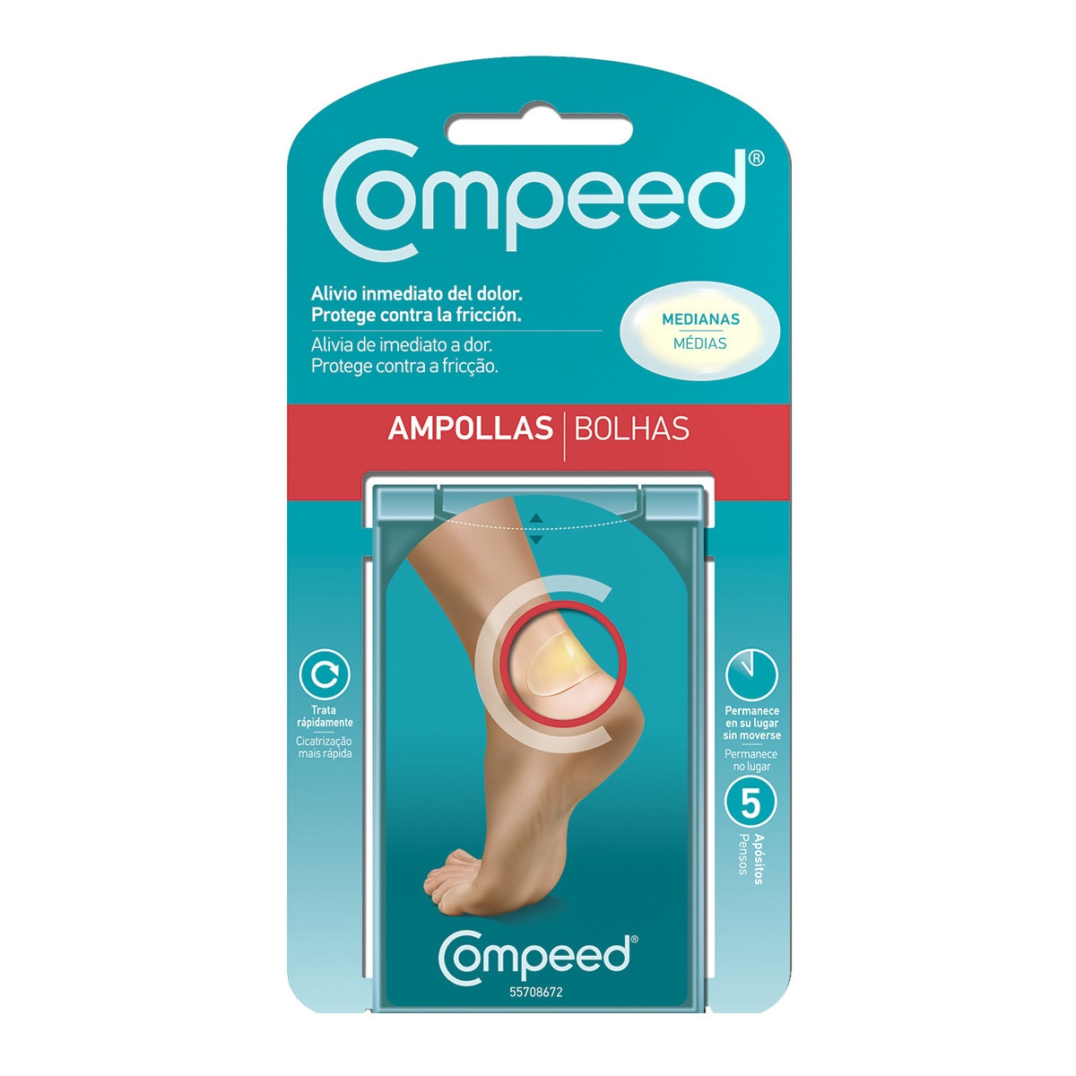 Imagem 0 de Bolhas Médias Compeed
