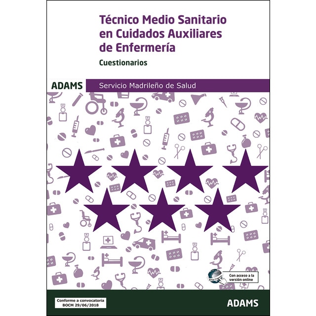 Cuestionarios Técnico Medio Sanitario en Cuidados Auxiliares de Enfermería Servicio Madrileñó de Salud.pdf
