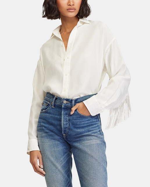 polo ralph lauren silk blouse