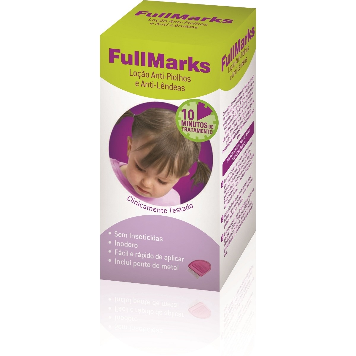 Imagem 0 de Loção Anti-Piolhos e Anti-Lêndeas 5min 150ml Fullmarks