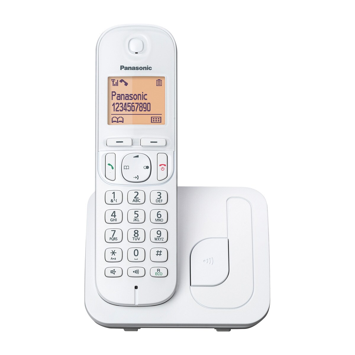 Teléfono inalamábrico Panasonic Dect KX-TGC210SPW blanco