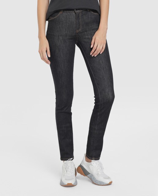 armani black skinny jeans