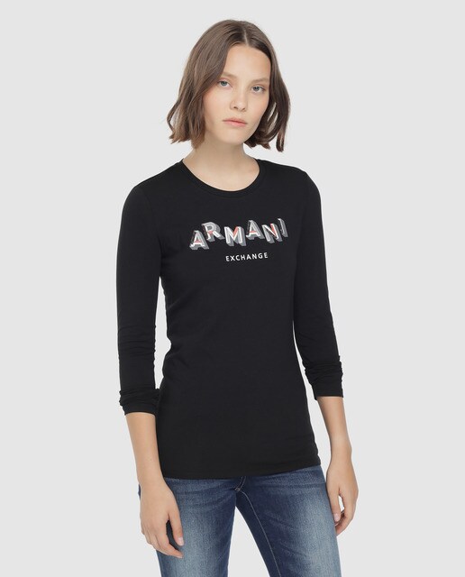 armani exchange women shirts