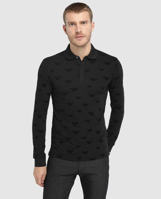 armani mens long sleeve