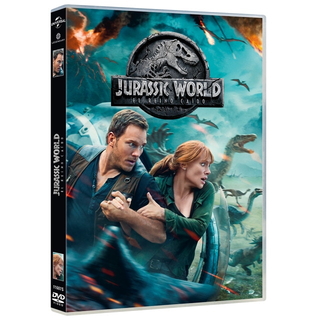 Jurassic World 2: El reino caido (DVD).