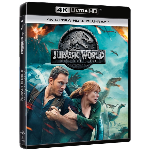 Jurassic World 2: El reino caido (4K Ultra HD + Blu-Ray).