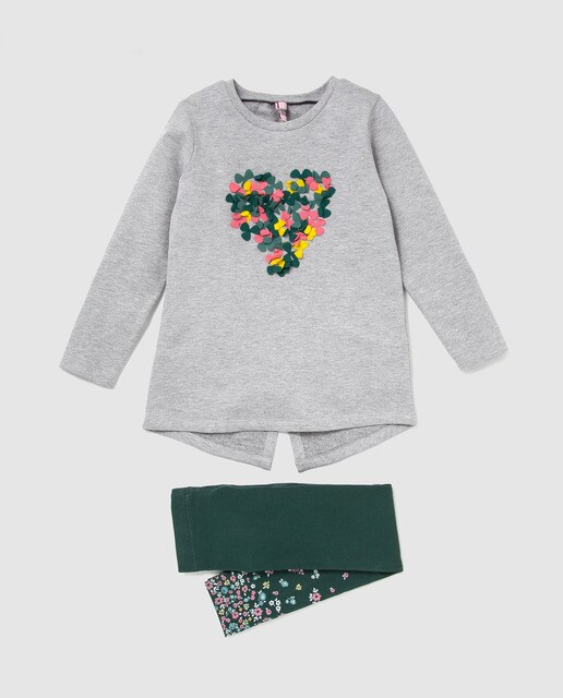 Conjunto de menina Freestyle sweatshirt+leggings