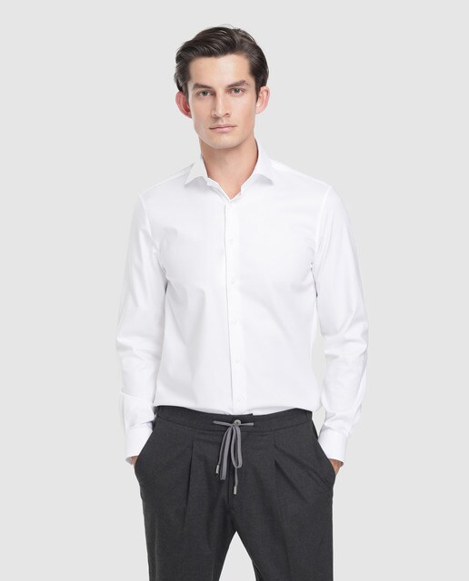 camisa blanca calvin klein