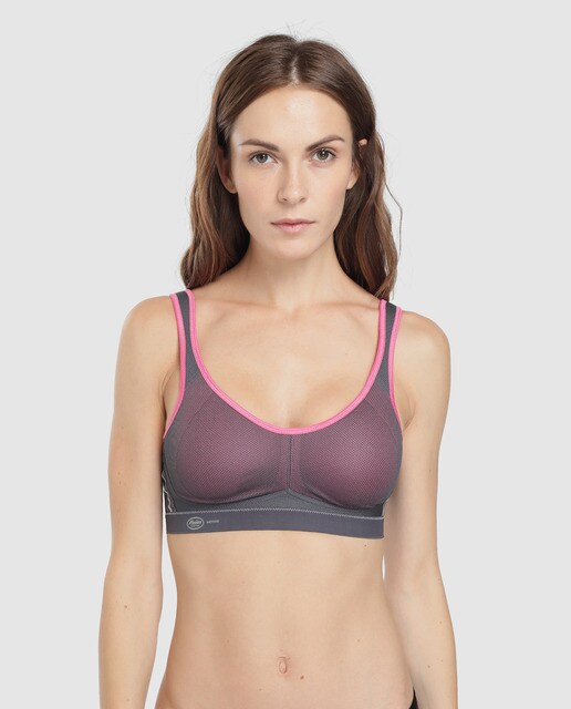 Soutien Active Anita tipo top sem aro transpirável