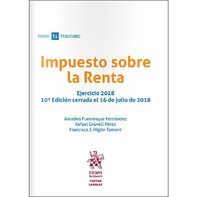 Impuesto sobre la renta. Ejercicio 2018. 10ª edición.pdf